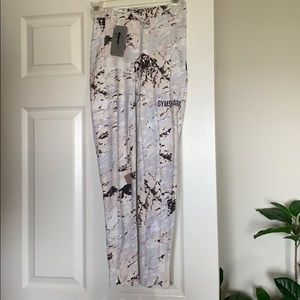Brand new Gymshark marble leggings size small